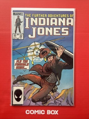 Marvel Comics The Further Adventures Of Indiana Jones #32 1985 Bronze Age