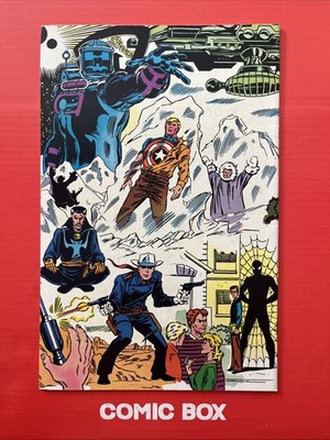 Marvel Comics The Marvel Saga #1 1985 Rare Newsstand Variant Bronze Age - Image 3