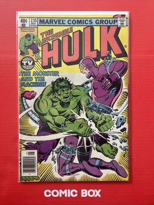 Marvel Comics The Incredible Hulk #235 Newsstand Variant 1979 Bronze Age