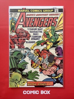 Marvel Comics The Avengers #130 1974 Bronze Age