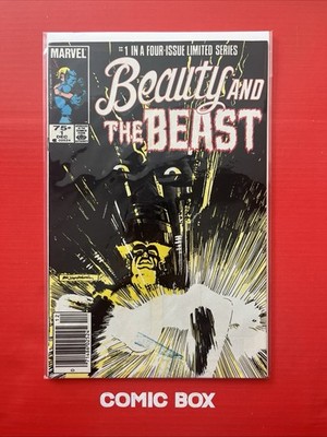 Marvel Comics Beauty And The Beast #1 Newsstand Variant 1984