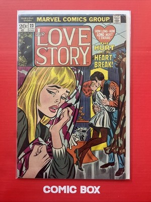 Marvel Comics Our Love Story #23 Scarce In The Uk 1973 Bronze Age