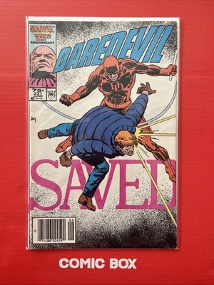 Marvel Comics Daredevil Saved #231 1986 Newsstand Variant Bronze Age