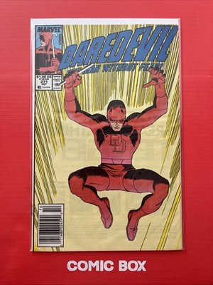 Marvel Comics Daredevil The Man Without Fear  #271 1989 Newsstand Variant