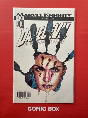 Marvel Comics Daredevil #51 David Mack origin of echo 2003 key