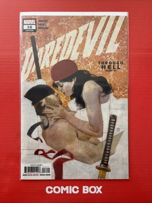 marvel comics Daredevil #16 LGY #628 2019 Telescope Electrabel Cover Low Print