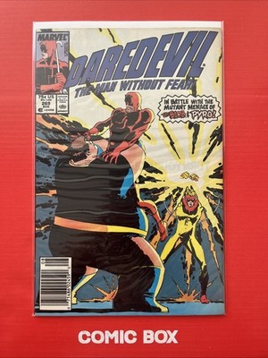 Marvel Comics Daredevil The Man Without Fear  #269 1989 Newsstand Variant