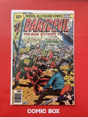 Marvel Comics Daredevil #136 1976 Bronze Age