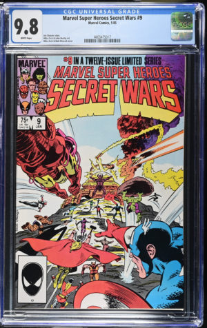 <b>CGC Graded [9.8] Marvel<Br>Super Heroes Secret Wars #9</b><br><p style="font-size:10px"> Vol 1</p>