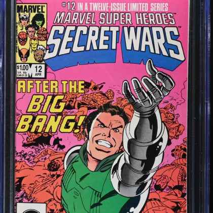 CGC Graded [9.6] MarvelSup Heroes Secret Wars #12 Vol 1