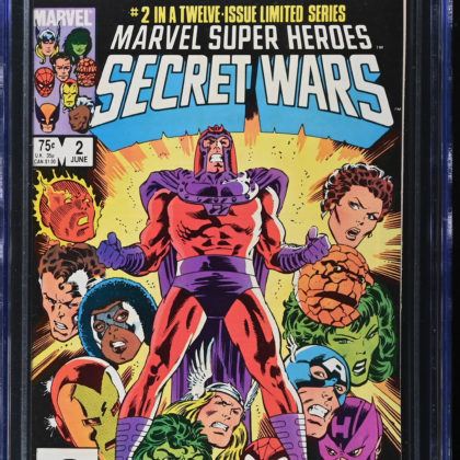 CGC Graded [9.4] MarvelSuper Heroes Secret Wars #2 Vol 1