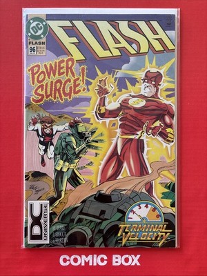 DC Comics Flash Power Surge #96 Very Scarce DC Universe Logo 1994