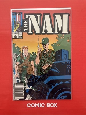 Marvel Comics The NAM #34 Rare Newsstand Variant 1989