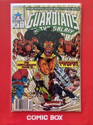 Marvel Comics Guardians Of The Galaxy #19 Rare Newsstand Variant