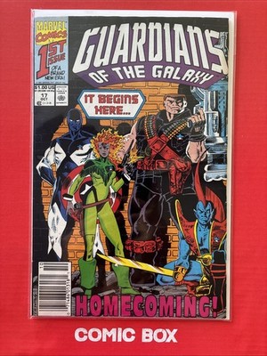 Marvel Comics Guardians Of The Galaxy #17 Homecoming Rare Newsstand Variant