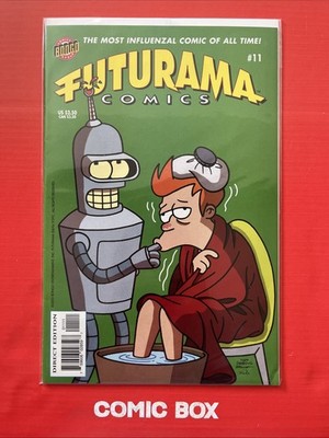 Bongo Comics Futurama # 11 Low Print Run Simpsons Lovely Condition