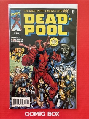 Marvel Comics Deadpool #50 1st App Of Kid Deadpool KEY 2001