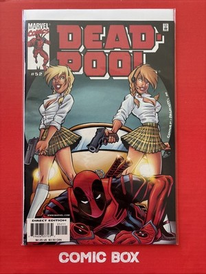 Marvel Comics Deadpool #52 1st Full App Mercy Sisters KEY 2001