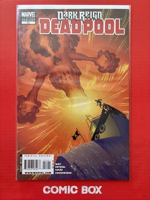Marvel Comics Deadpool Dark Reign #14 Rare 2nd Print Variant 2009