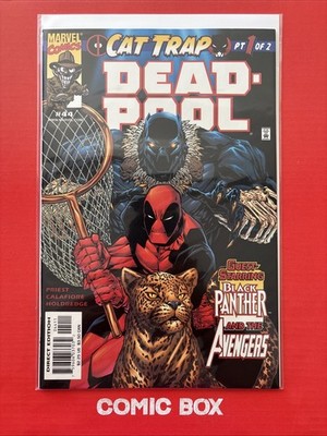 Marvel Comics Dead-Pool #44 Killmonger CatTrap KEY 2000 Black Panther & Avengers