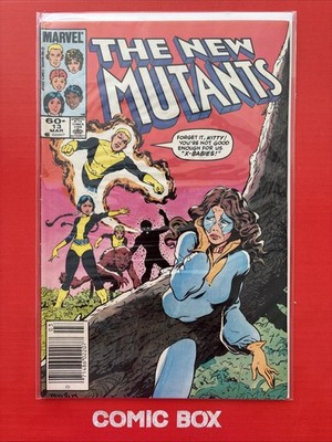 Marvel Comics The New Mutants #13 Newsstand Variant Bronze Age 1st App Cypher