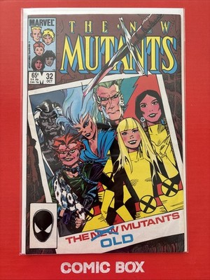 Marvel Comics The New Mutants #32 1985 1st App Madripoor Newsstand Variant