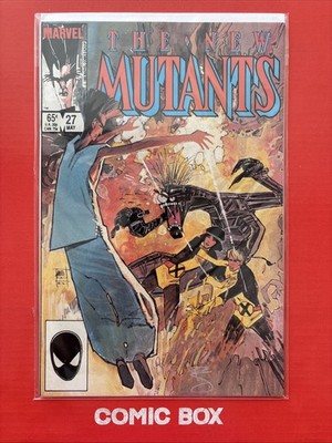 Marvel Comics The New Mutants 1985 #27 Signed Bill Sienkiewicz Solid Condition