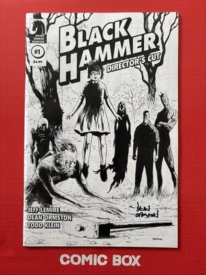 Dark Horse Comics Black Hammer Directors Cut Variant #1 Signed By Dean Ormston - Image 4