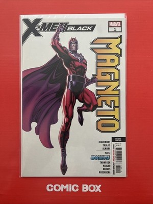 Marvel Comics X-Men Black #1 Magneto Rare 2nd Print Variant 2018