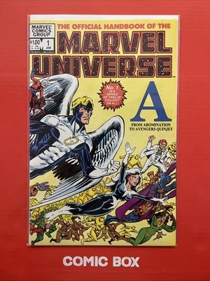 Marvel Comics Marvel Universe #1 1982 Bronze Age