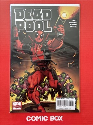 Marvel Comics Deadpool #2 2008 Ed McGuinness Skrull Variant Low Print Run