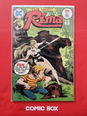 DC Comics Rima The Jungle Girl #7 1975 Bronze Age