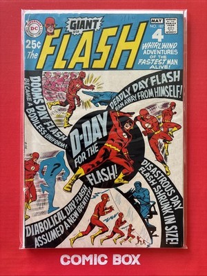 DC Comics The Flash #187 Giant Silver Age 1969