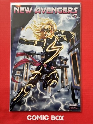 Marvel Comics New Avengers #7 Very Rare 2011 Mark Brooks Tron Variant