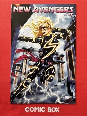Marvel Comics New Avengers #7 Very Rare 2011 Mark Brooks Tron Variant - Image 4