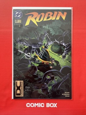 DC Comics Robin #22 1995 Very Rare DC Universe Logo Variant