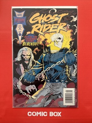 Marvel Comics Ghost Rider #53 1994 Rare Newsstand Variant