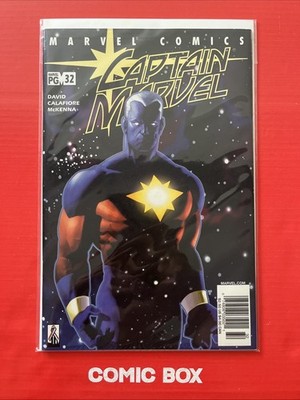 Marvel Comics Captain Marvel #32 Rare Newsstand Variant 2002