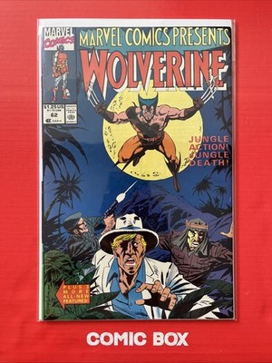 Marvel Comics Presents Wolverine #62 Rare Newsstand Variant 1991