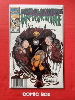 Marvel Comics Presents Wolverine #92 Rare Newsstand Variant Weapon X 1991