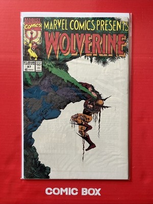 Marvel Comics Presents Wolverine #87 Rare Newsstand Variant Weapon X 1991