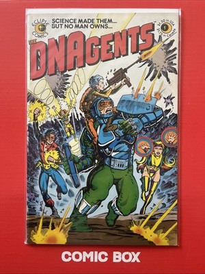 Eclipse Comics DNAgents  1st Appearance 1983 Bronze Age