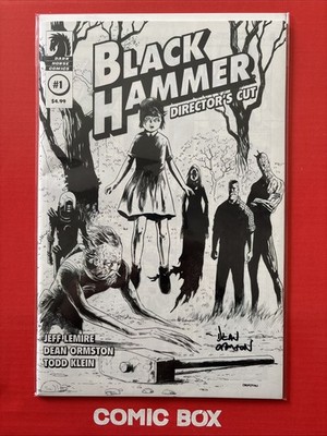 Dark Horse Comics Black Hammer Directors Cut Variant #1 Signed By Dean Ormston