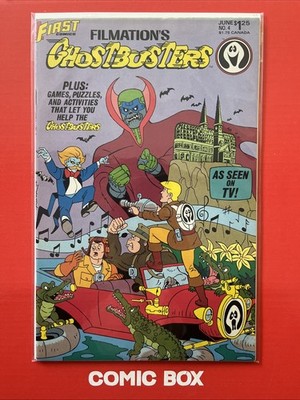 First Comics Filmations Ghost Busters #4 TV Show 1987