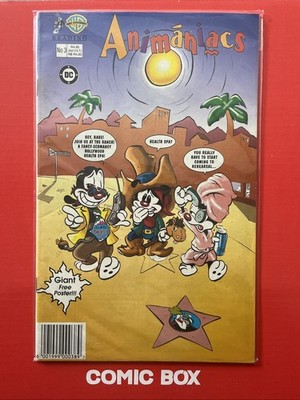 WB DC Comics Animániacs #3 Very Rare South Africa Printing 1995