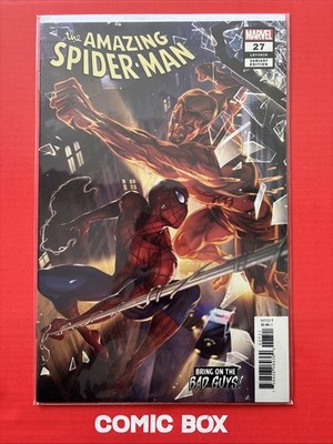 Marvel Comics Amazing Spider-Man #27 2019 Bad Guys Variant Woo Chul Lee