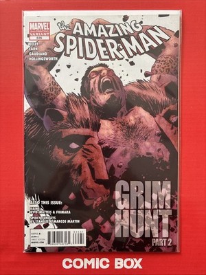 Marvel Comics The Amazing Spider Man Grim Hunt #635 Rare 2nd Printing Variant