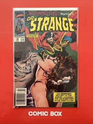 Marvel Comics Dr. Strange #14 Newsstand Variant 1990