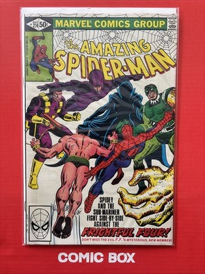 Marvel Comics The Amazing Spider-Man #214 1981 Bronze Age