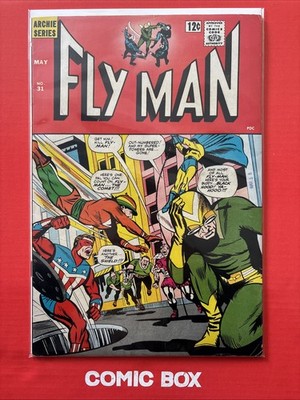 Archie Series Comics Fly Man #31  1965 Silver Age